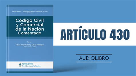 Artículo 430 del Código Civil .